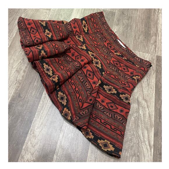 BCBG Tribal Pleated Jacquard Skirt – Women’s 4 - Picture 2 of 8